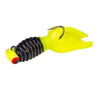 Strike King Lures Mr. Crappie Sausage Head Jig, 1/16 oz. #4 Hook, Tuxedo Black-Chartreuse, Package of 3