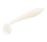 Strike King Lures, Rage Swimmer Soft Bait Lure, Freshwater, 3 1/4" Length, Pearl Flash, Package of 8