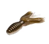 Strike King Mr. Crappie (MRCCT134-251) Crappie Thunder Fishing Lure, Soft Plastic Tube Bait, 1.75-Inches, 15-Pack, Soggy Shiner