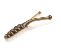 Strike King Mr. Crappie (MRCJ2-251) Joker Fishing Lure, Subtle Soft Plastic Bait, 2-Inches, 15-Pack, Soggy Shiner