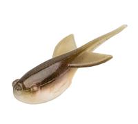 Strike King Mr. Crappie (MRCSGLDR15-251) Sugar Glider Fishing Lure, Gliding Soft Plastic Minnow, 1.5-Inches, 15-Pack, Soggy Shiner