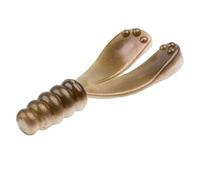 Strike King Mr. Crappie (MRCSNAP-251) Snap Jack Fishing Lure, Soft Plastic Twin-Tail Grub, Ribbed Body, 2-Inches, 15-Pack, Soggy Shiner