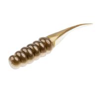 Strike King Mr. Crappie (MRCSS-251) Slab Slanger Fishing Lure, Soft Plastic Spade-Tail Grub, Ribbed Body, 2 1/4-Inches, 15-Pack, Soggy Shiner
