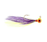Strike King Mr. Crappie Shoo Shiner Fishing Lure, Hackle Feather Jig, 2-Pack
