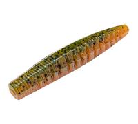 Strike King (NOCHO-103) KVD Perfect Plastics Ned Ocho Softbait Worm Fishing Lure, 103 - Dirt, 2.5", Exclusive Blend of Ingredients