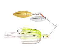 Strike King Premier Plus Spinnerbait - Willow/Willow (Chartreuse/White, 0.5-Ounce)