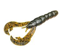 Strike King Rage Craw 4-Inch Fishing Lure, Soft Plastic Grub, Unique Design, Realistic Pincers, Slender Body, 4-Inches, 7-Pack