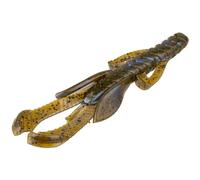 Strike King Rage Hawg Fishing Lure, Soft Plastic Creature, Blue Craw Red Flake, 5-Inches, 6-Pack RGHG5-805