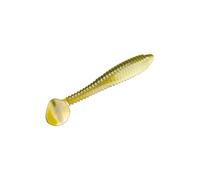 Strike King Rage Swimmer Fishing Lure, Soft Plastic Paddletail Minnow, Sleek Nose Cone, Softly Ribbed Body, Thin Tail