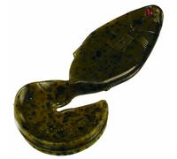 Strike King Rage Tail Shad Bait (Green Pumpkin, 3-Inch)