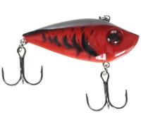 Strike King Red Eye Shad Fishing Lure, Lipless Crankbait, Free-floating Internal Rattles, 3D Eyes, Premium Size 4 Treble Hooks, 3/8-Ounce, Sinking