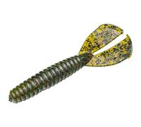 Strike King (RGTTMG-18) Rage Twin Tail Menace Grub Fishing Lure, 18 - Watermelon Seed with Red Flake, 3.5", Double Tail Grub, 4-inch