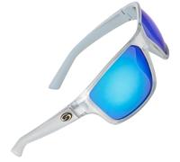 Strike King S11 Optics Clinch Crystal Concrete Frame Multi Layer White Blue Mirror Lens | Polarised sunglasses