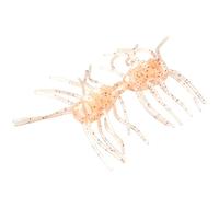 Strike King Sexy Bug Fishing Lure, Finesse Creature Bait, White Sauce, 3-Inches, 6-Pack, SXYBUG3-551