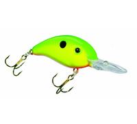 Strike King Slab-Hammer Crappie Crank Bait (Limetruese-Pink Belly, 3-Inch)