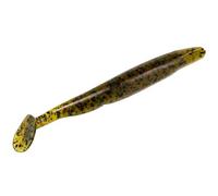 Strike King Swim'n Caffeine Shad Bait, Watermelon Red/Black, 4-Inch