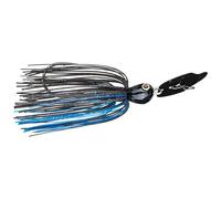 Strike King (TCVSJ38-2) Thunder Cricket Vibrating Swim Jig Fishing Lure, 2 - Black/Blue, 3/8 oz, Ultra-Stiff Stainless Steel Blade