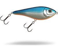Strike Pro Buster Swimbait Junior 10.5cm 40g Lure - Green Motoroil Pike UV
