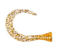 Strike Pro Spare Tail - Guppie Tail 3 Curly / 1 Paddle Gold / Gold Glitter