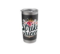 Strike Queen Crown Bowling Pins Fun Stainless Steel Insulated Tumbler