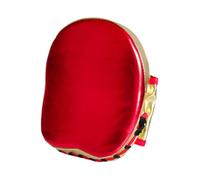 Strike Round Pad Coaching PU Boxing Pads Karate Boxing Curved Focus Punching Mitts Red