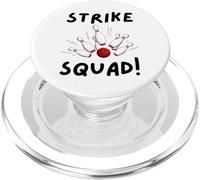 Strike Squad! Funny Matching Bowling PopSockets PopGrip for MagSafe