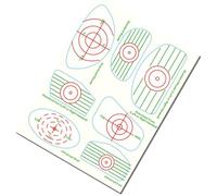 Strike Tape, Swing Practice Stickers, Putter Labels, Instant Feedback Training Aid, Accuracy and Distance Enhancement for Outdoor Course, Driving Range