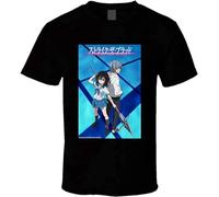 Strike The Blood Anime Tv Show Poster Cool Fan T Shirt Mens T-Shirt Graphic Unisex Tee Shirt Black L