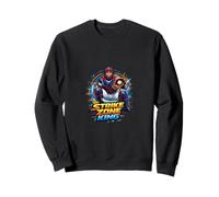 Strike Zone King Baseball Catcher Action Graphic Sweatshirt