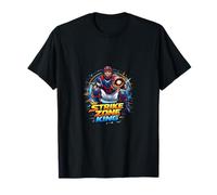 Strike Zone King Baseball Catcher Action Graphic T-Shirt