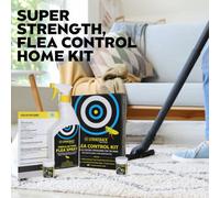Strikeback Flea Spray And Foggers Pest Control Kit - Super Strength For Households - Professional Grade