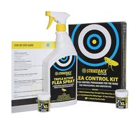 Strikeback Super Strength Household Flea Control Kit - Complete Flea Management with Foggers & Spray, Professional Grade