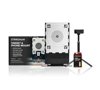 Strikeman .380 ACP Dry-Fire Laser Training System - Great for Target Shooting Practice with Pistols - Kit w/Access to Updated Strikeman App (No Subscription Needed), Cartridge, Target & Phone Holder