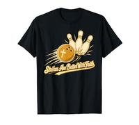 Strikes are Better with Faith Christian Bowling Value Graphic T-Shirt