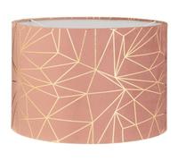 Striking Bold Geo Design Lana Light Shade Creates a Focal Point for Your Room - Blush