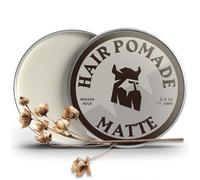 Striking Viking Hair Pomade - Matte Finish (100 g) - Linen Scent - Medium Hold - Water-Based Matte Pomade Styling Hair Cream for Men - Developed by Barbers, Made in Germany