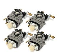 Strimmer Motorcycle Carburetor 10mm Carb w/Gasket For SRM 260S 261S 261SB PPT PAS 260 261 BC4401DW Trimmer 43cc 47cc 49cc 50cc HETEVSCCK(4PCS)