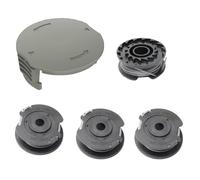 Strimmer Spool for Bosch EasyGrassCut 18 23 26 18-230 18-260, Art 23 SL 26 SL Grass Trimmer, F016800569 Strimmer Wire 1.65mm 4.9m (4 Spool + 1 Cover)