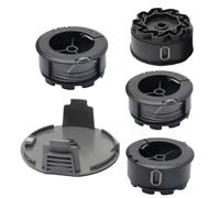 Strimmer Spool for Bosch Universal GrassCut 18 18-26 18-260 Grass Trimmer, F016800570 Replacement Trimmer Spool, 1600A01R5J Cover (4 Spools + 1 Cover)