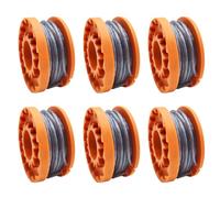 Strimmer Trimmer Spool Line for Mac Allister MGTP18Li, 1.65mm 3m Autofeed Spool and Line Strimmer Spool Replacement Weed Eater Spools Line (6)