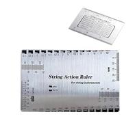 String Action Gauge | Guitar Setup Gauge Measuring Tool,Precision Action Ruler for Quick Bass Setup for Mandolin & Other Instruments