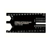 String Action Ruler Gauge Fret Leveling Guide Guitar Measuring Tool Height Gauge Set Up Repair Tool Action Ruler