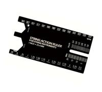 String Action Ruler Gauge Fret Leveling Guide Guitar String Measuring Tool Height Gauge Guitar Set Up Repair Tool