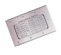 String Action Ruler Gauge Fret Rocker Leveling Guide Guitar String Measuring Tool Height Gauge Guitar Set Up Set Up Repairing