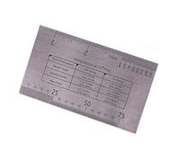 String Action Ruler Gauge Fret Rocker Leveling Guide Guitar String Measuring Tool Height Gauge Set Up Set Up Repairing