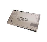 String Action Ruler Gauge Fret Rocker Leveling Guide Guitar String Measuring Tool Height Gauge Set Up Repair Measuring
