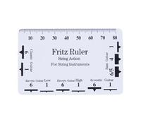 String Action Ruler Gauge Fret Rocker Leveling Guide Guitar String Measuring Tool Height Gauge Set Up Set Up Repairing