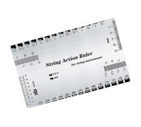 String Action Ruler Gauge String Height Measurement Tool Guitar Fret Leveling Ruler Guitar Set Up Enduring Measuring