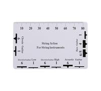 String Action Ruler | Light String Height Mintegnes - Measuring Tool, Luther Repair Tool, Bass Accessories, Configuration Supplies for Men D