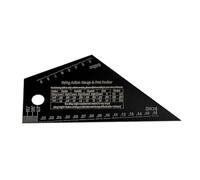 String Action Rulers Guitar Height Gauges Tool Guitar Set Up Repairing Luthier Tool For Electric And Acoustics Guitar